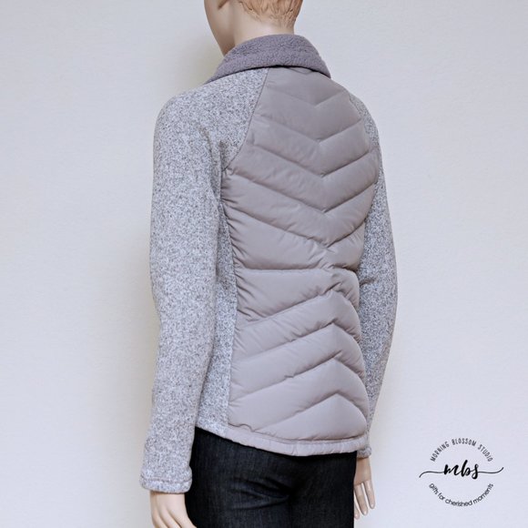 L.L. Bean Women's Gray Puffer Jacket - Picture 4 of 14